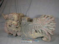 藏品(木彫獅子)的圖片